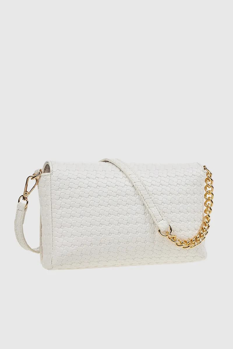 VERDE FASHION | Pochette ecopelle trama intrecciata - 10