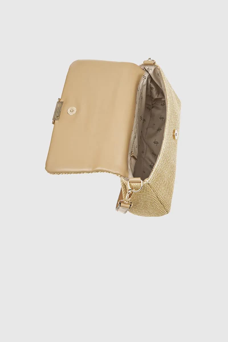 VERDE FASHION | Pochette rafia trama intrecciata - 8