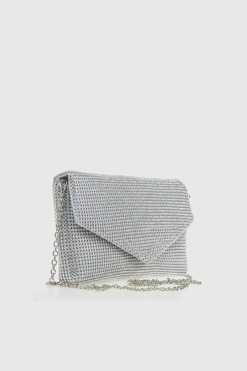 VERDE FASHION | Pochette a bustina paillettes - 3
