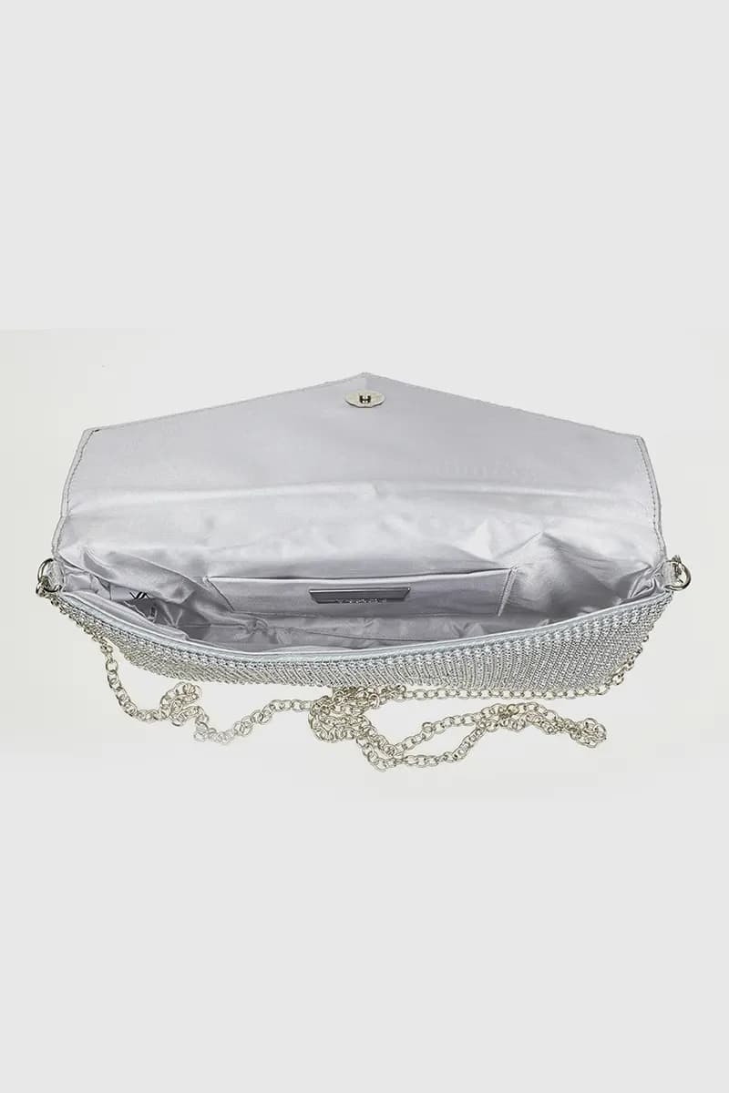 VERDE FASHION | Pochette a bustina paillettes - 4
