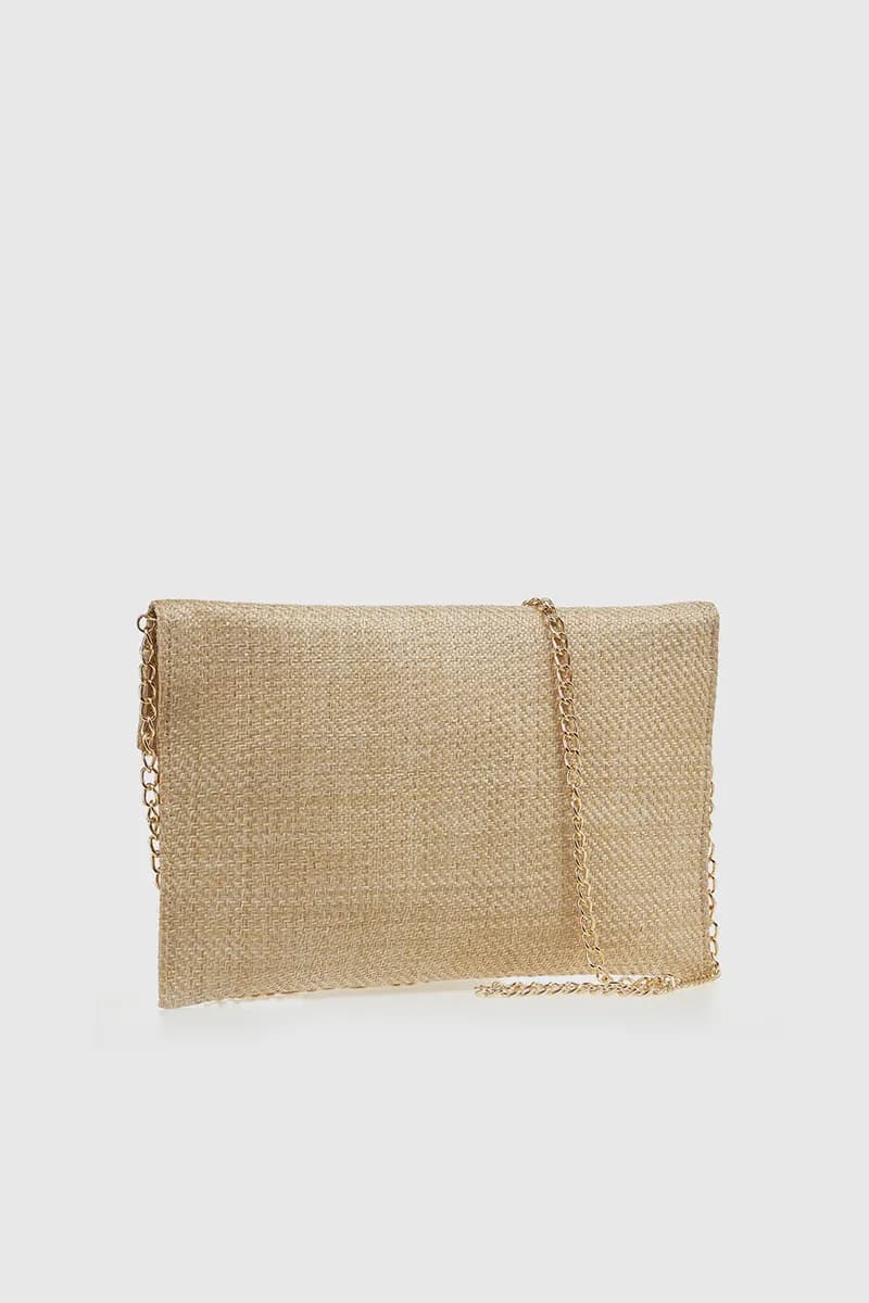 VERDE FASHION | Pochette rafia a bustina - 2