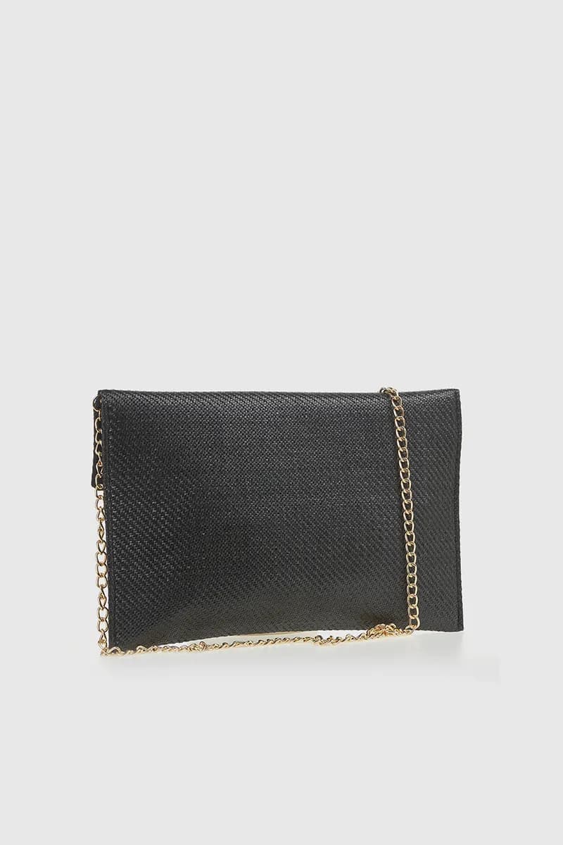 VERDE FASHION | Pochette rafia a bustina - 5
