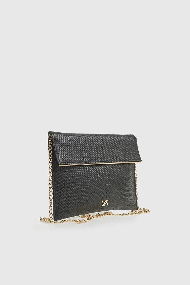 VERDE FASHION | Pochette rafia a bustina - 6
