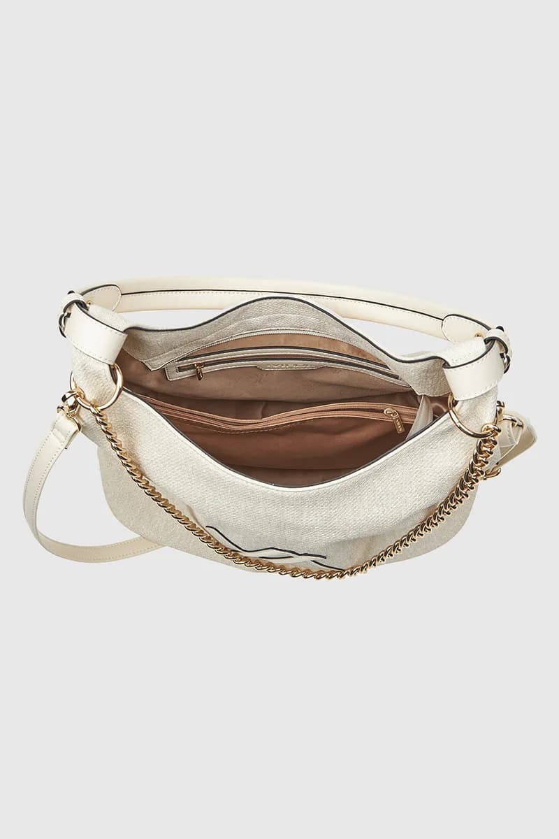 VERDE FASHION | Borsa a spalla con logo - 8