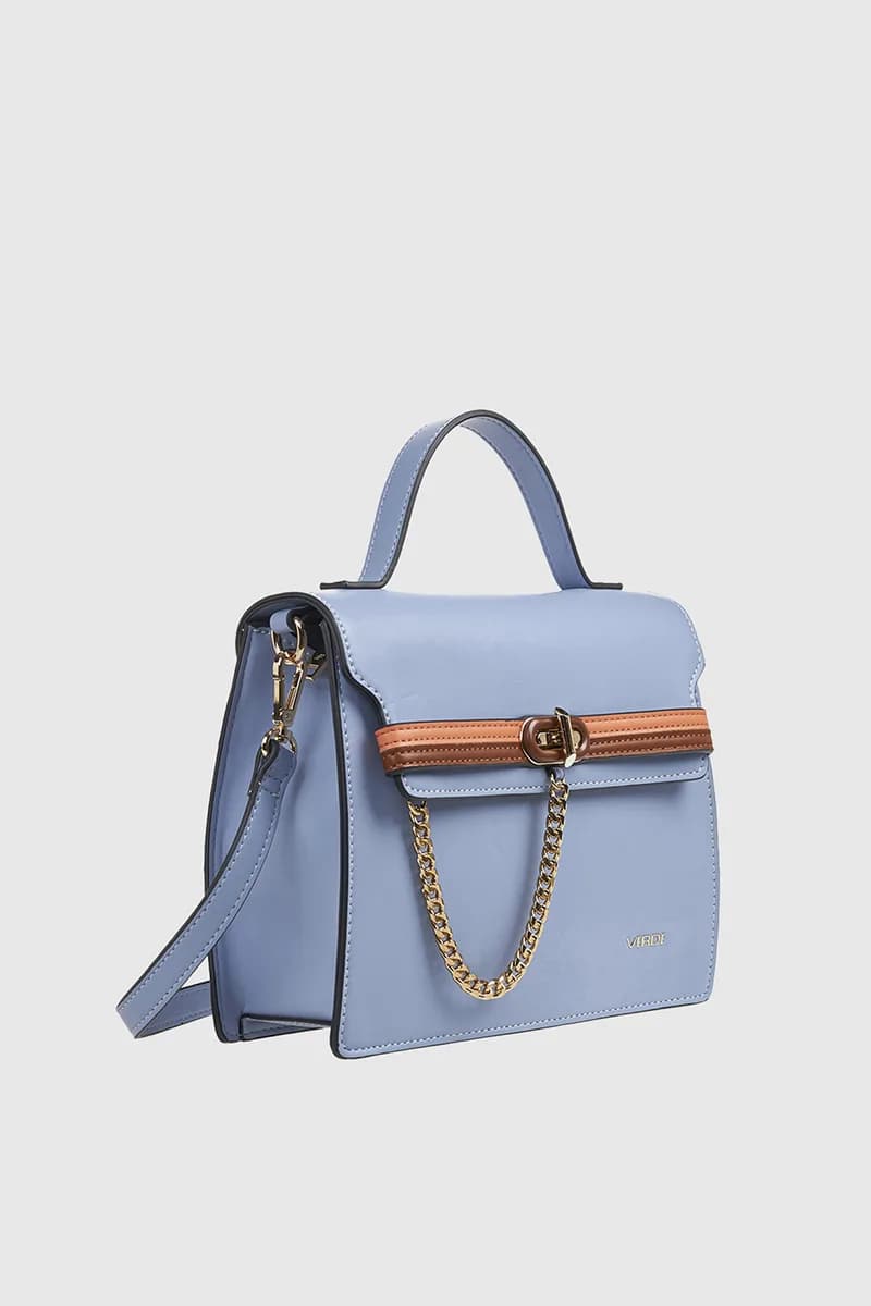 VERDE FASHION | Borsa cartella piccola a tracolla - 3