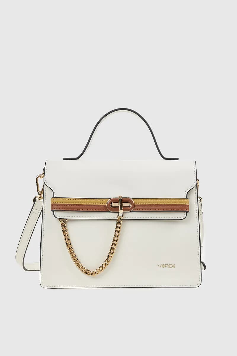 VERDE FASHION | Borsa cartella piccola a tracolla - 5