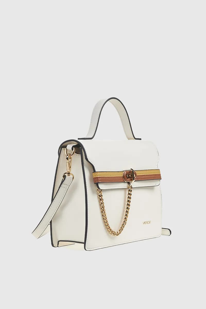 VERDE FASHION | Borsa cartella piccola a tracolla - 7