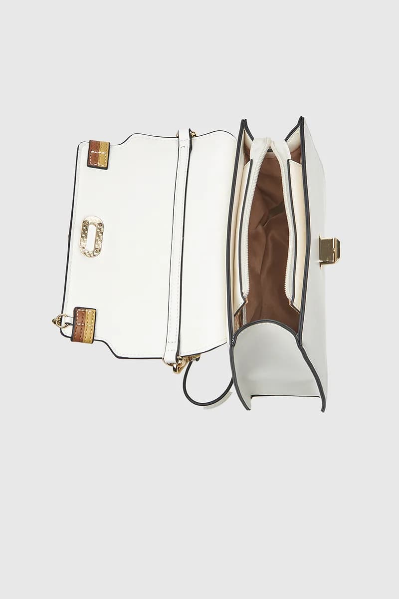 VERDE FASHION | Borsa cartella piccola a tracolla - 8