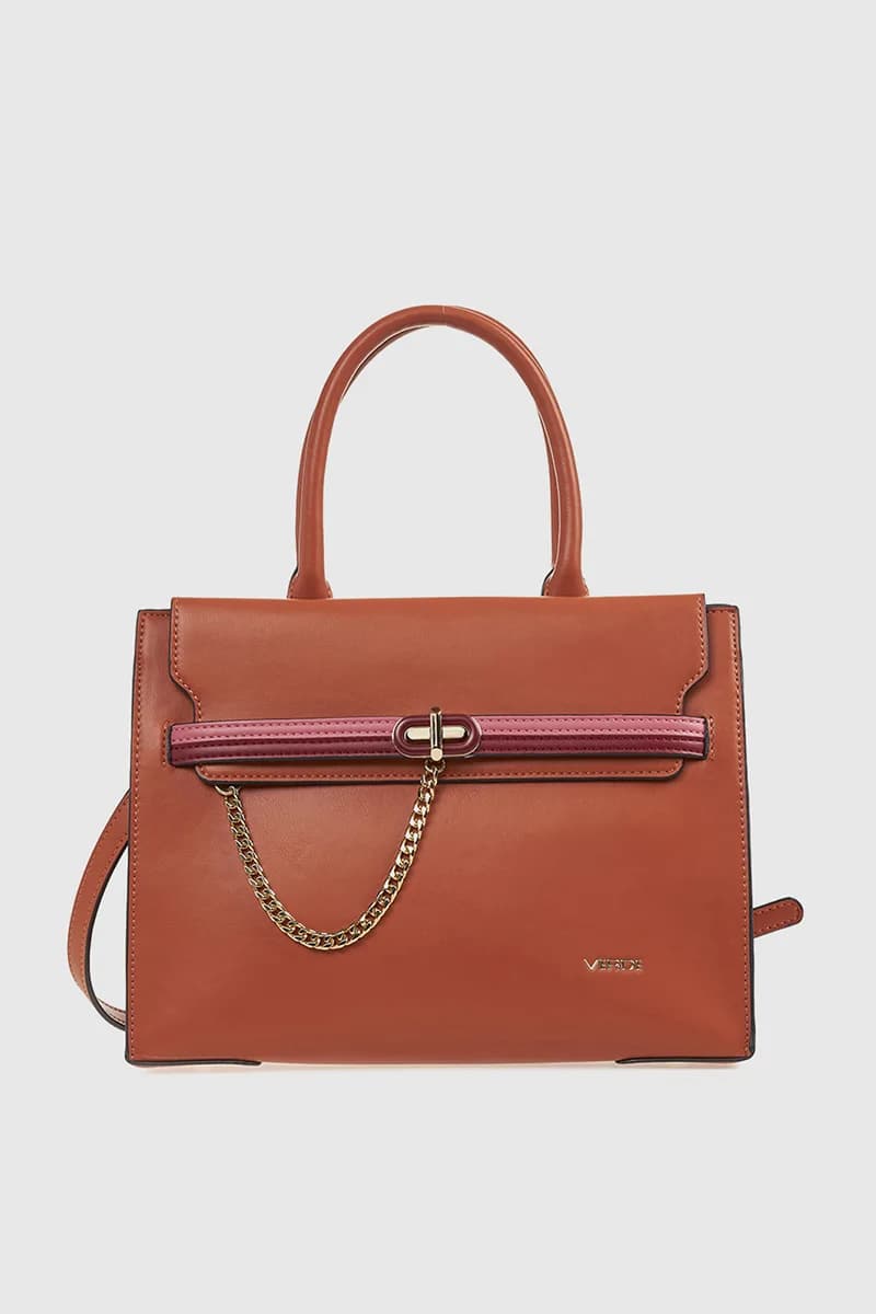 VERDE FASHION | Borsa cartella grande a tracolla - 9