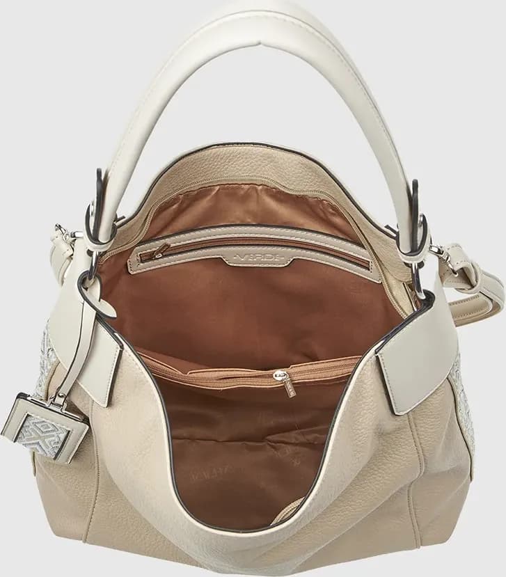 VERDE FASHION | Borsa morbida a spalla dettagli boho - 12