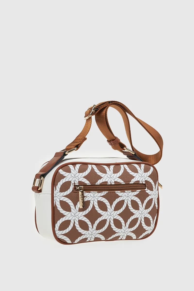 VERDE FASHION | Camera bag fantasia con logo - 2