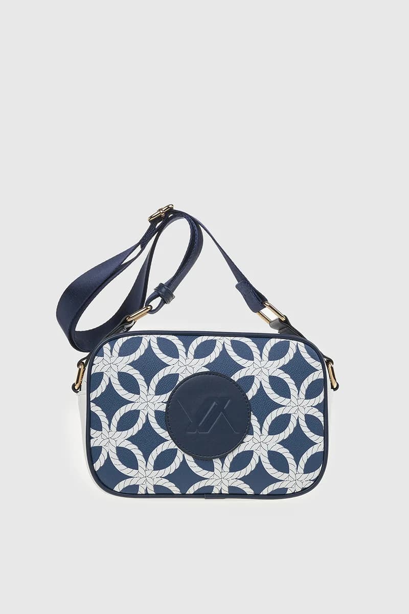 VERDE FASHION | Camera bag fantasia con logo - 5