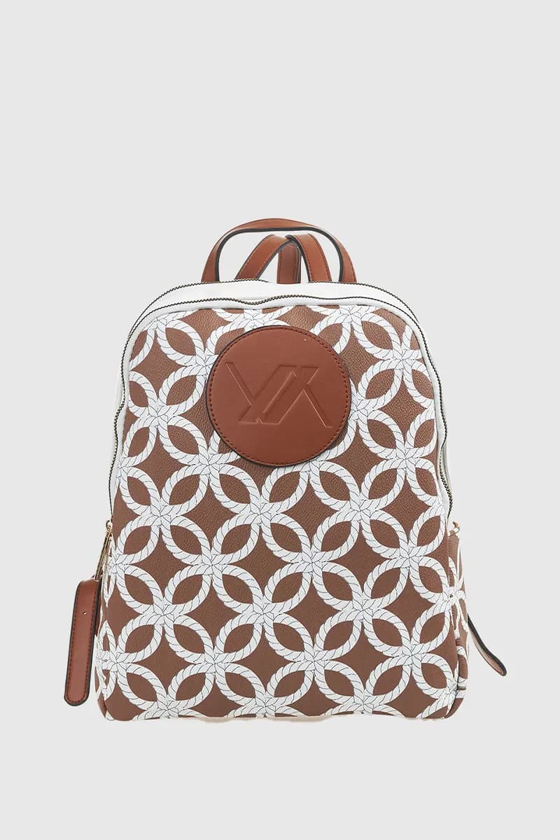 VERDE FASHION | Zaino fantasia con logo - 9