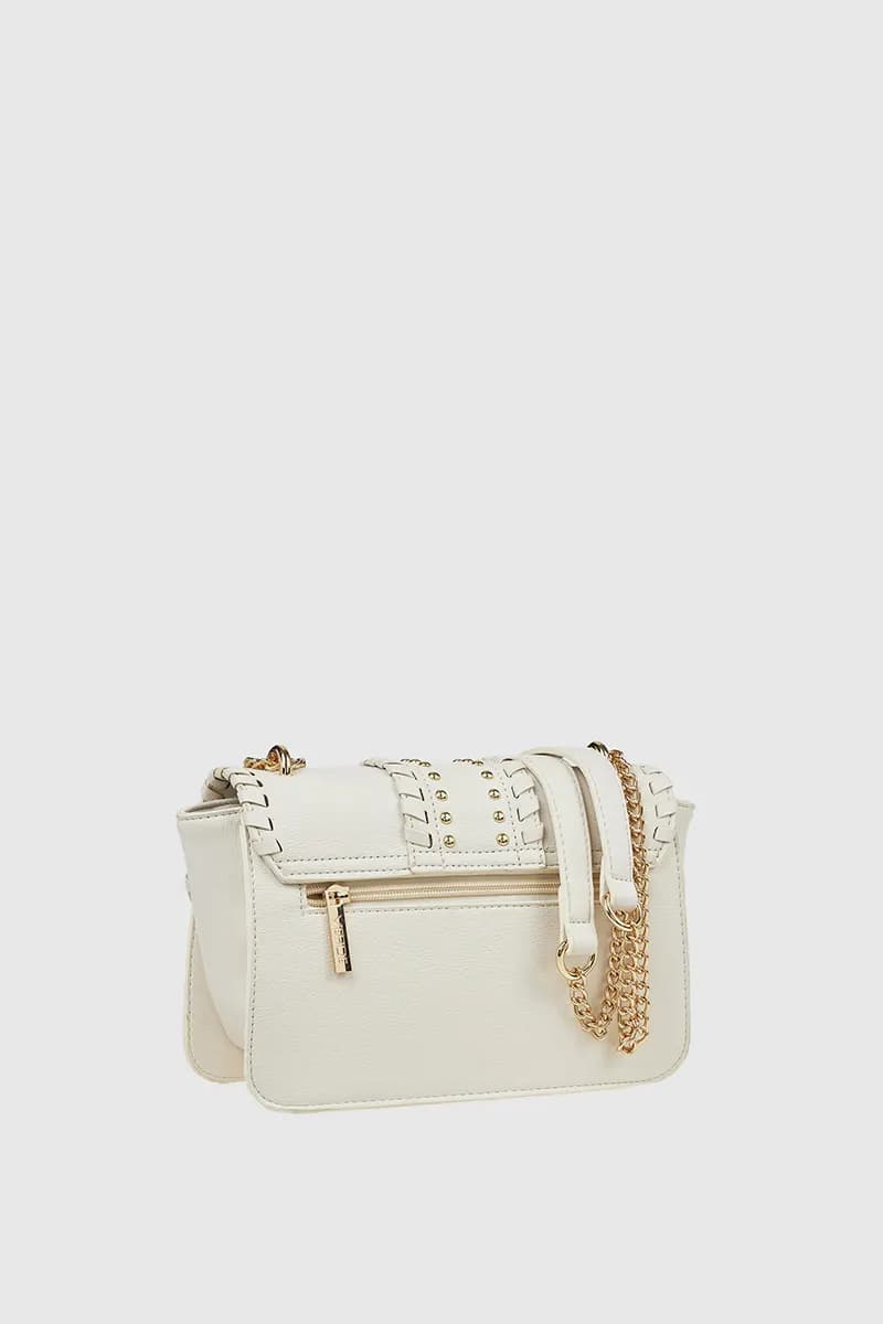 VERDE FASHION | Borsa in ecopelle con borchie - 6