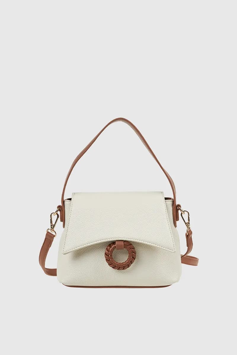 VERDE FASHION | Borsa a tracolla con patta - 10