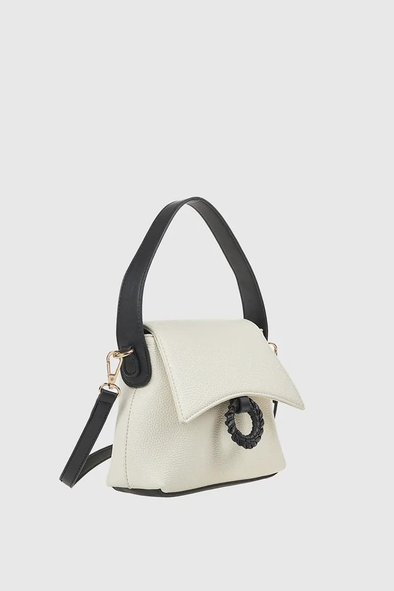 VERDE FASHION | Borsa a tracolla con patta - 3