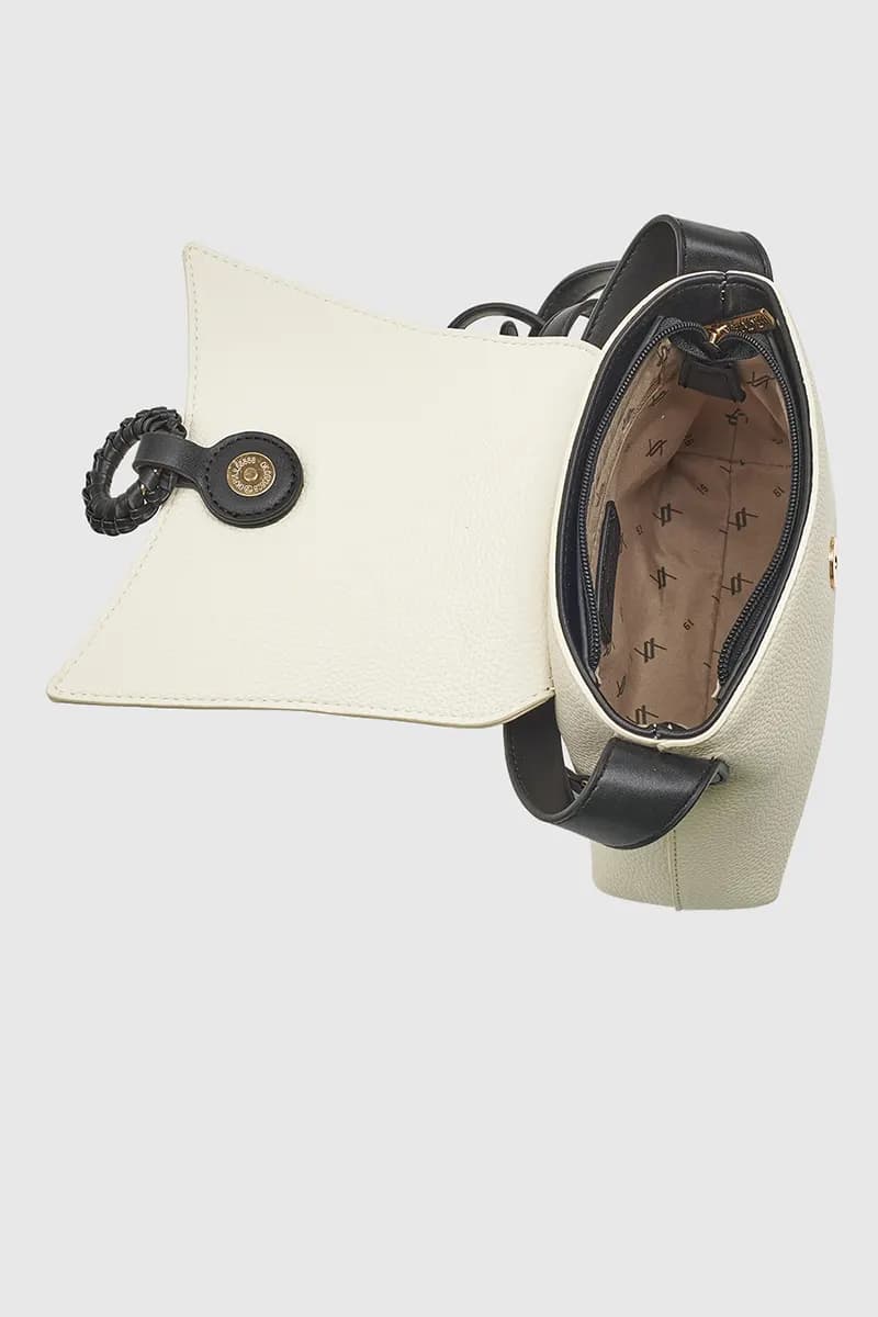 VERDE FASHION | Borsa a tracolla con patta - 4