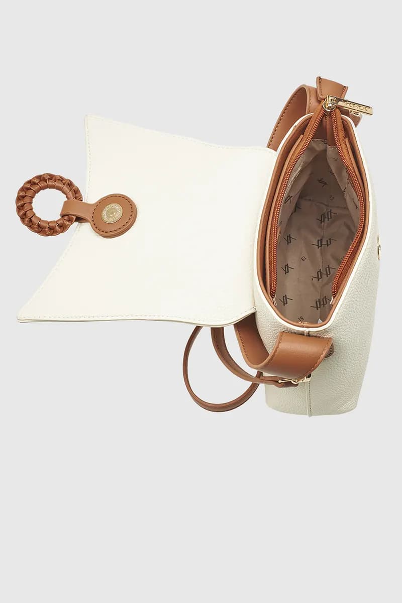 VERDE FASHION | Borsa a tracolla con patta - 8