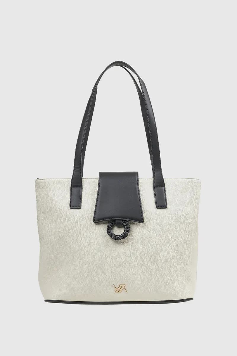 VERDE FASHION | Borsa a spalla fibbia frontale - 9