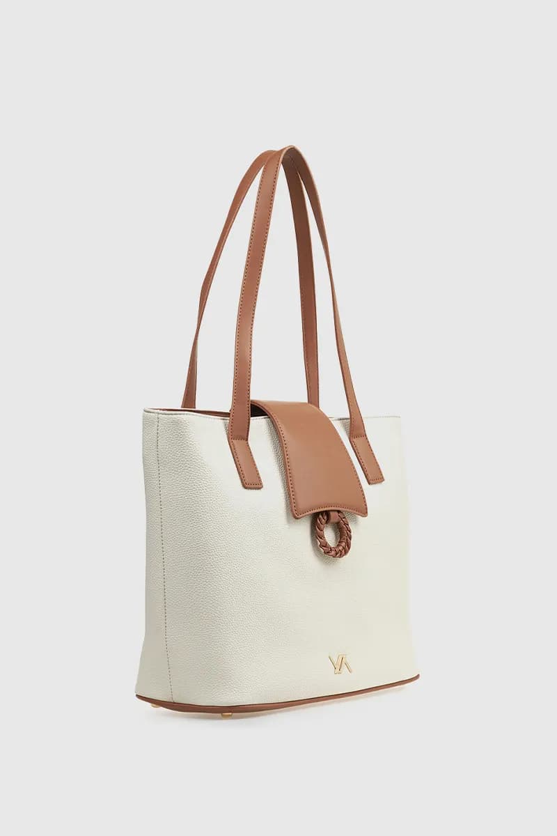 VERDE FASHION | Borsa a spalla fibbia frontale - 3