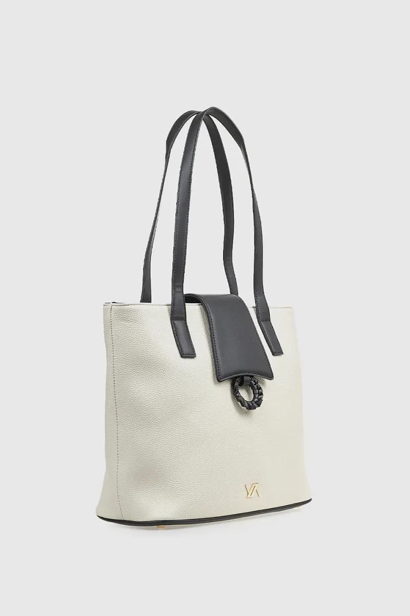 VERDE FASHION | Borsa a spalla fibbia frontale - 7