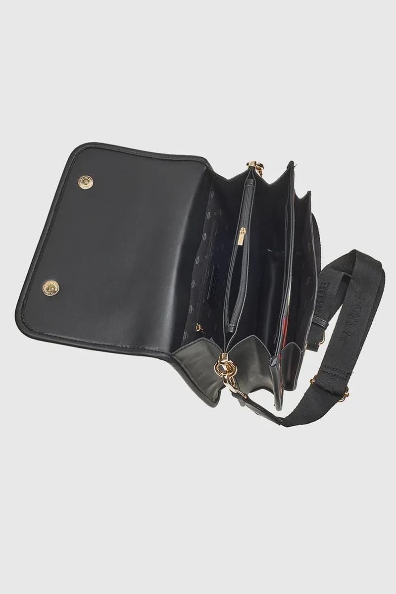 VERDE FASHION | Borsa a tracolla logo multicolor - 8