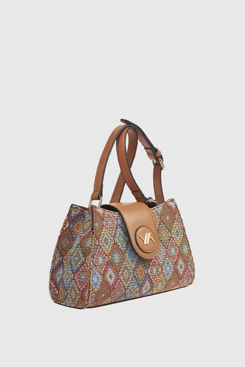 VERDE FASHION | Borsa a tracolla multicolor - 3