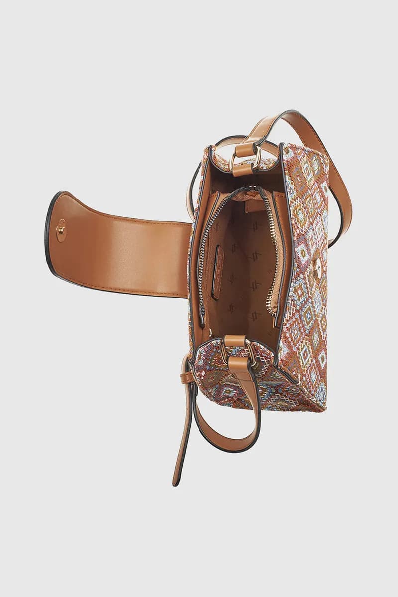 VERDE FASHION | Borsa a tracolla multicolor - 4