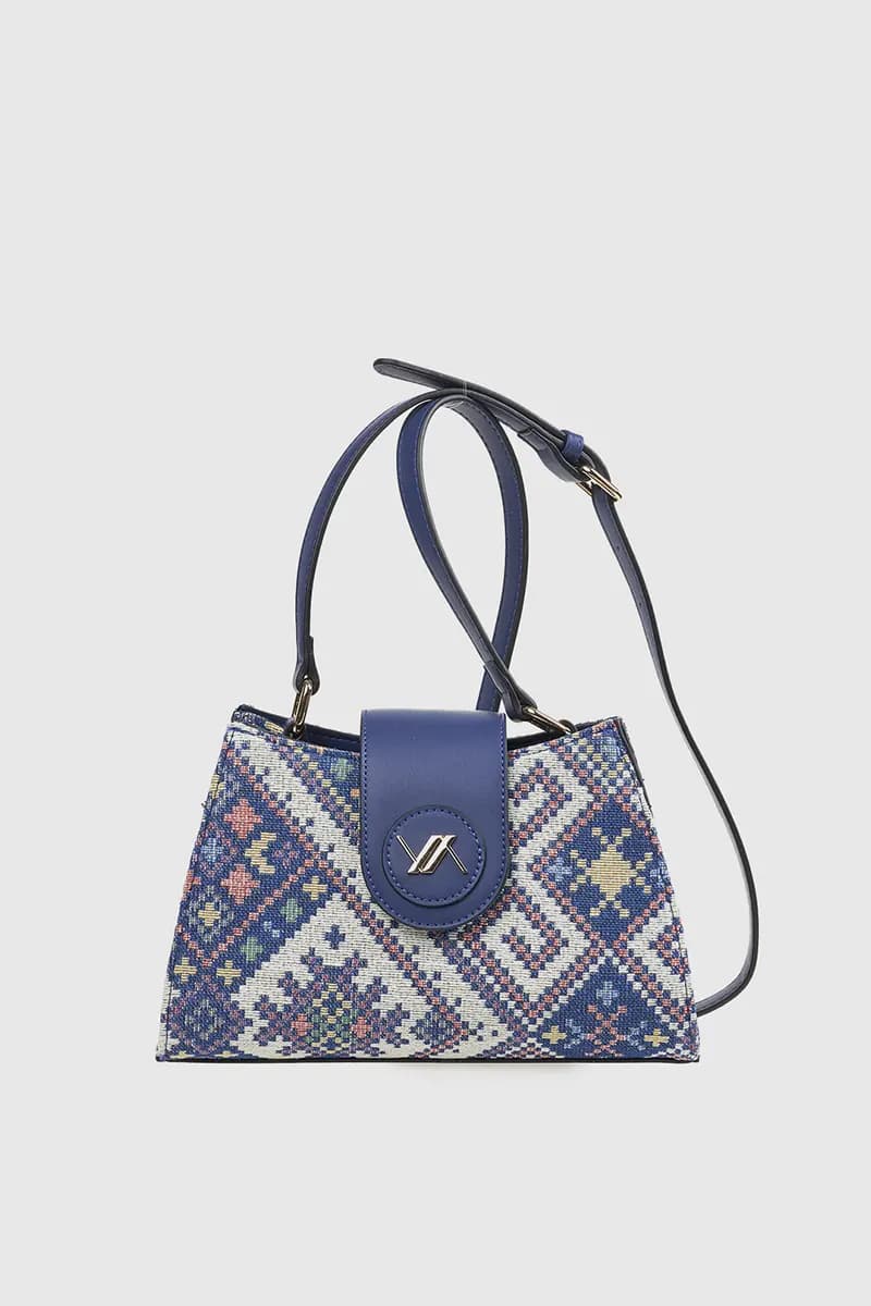 VERDE FASHION | Borsa a tracolla multicolor - 10