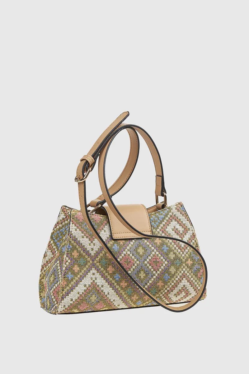 VERDE FASHION | Borsa a tracolla multicolor - 2