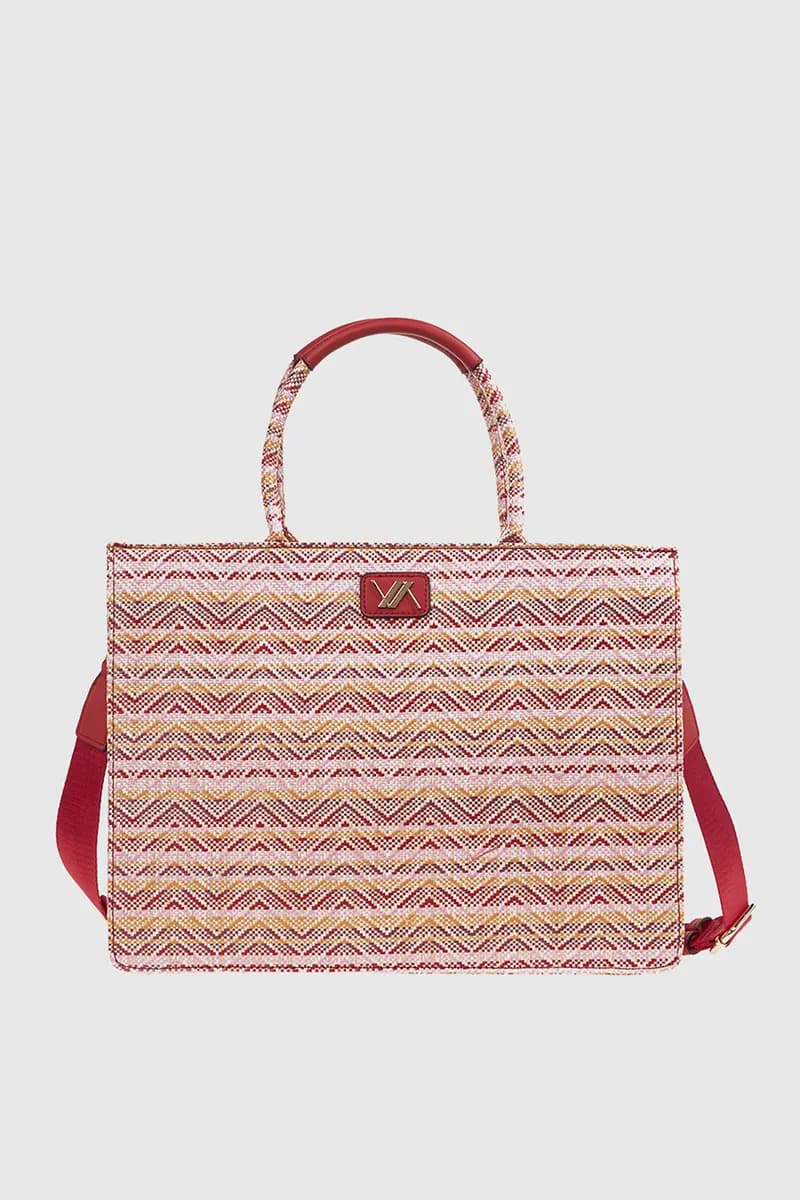 VERDE FASHION | Tote bag multicolor - 1