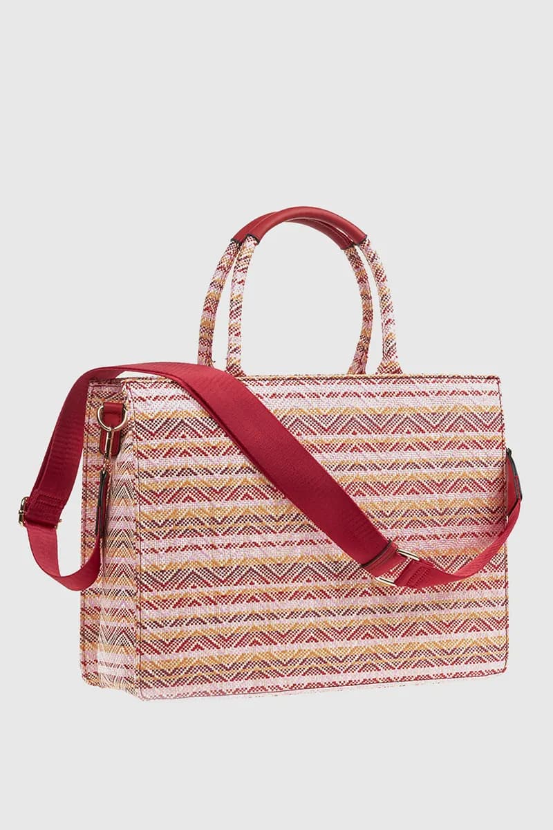 VERDE FASHION | Tote bag multicolor - 2