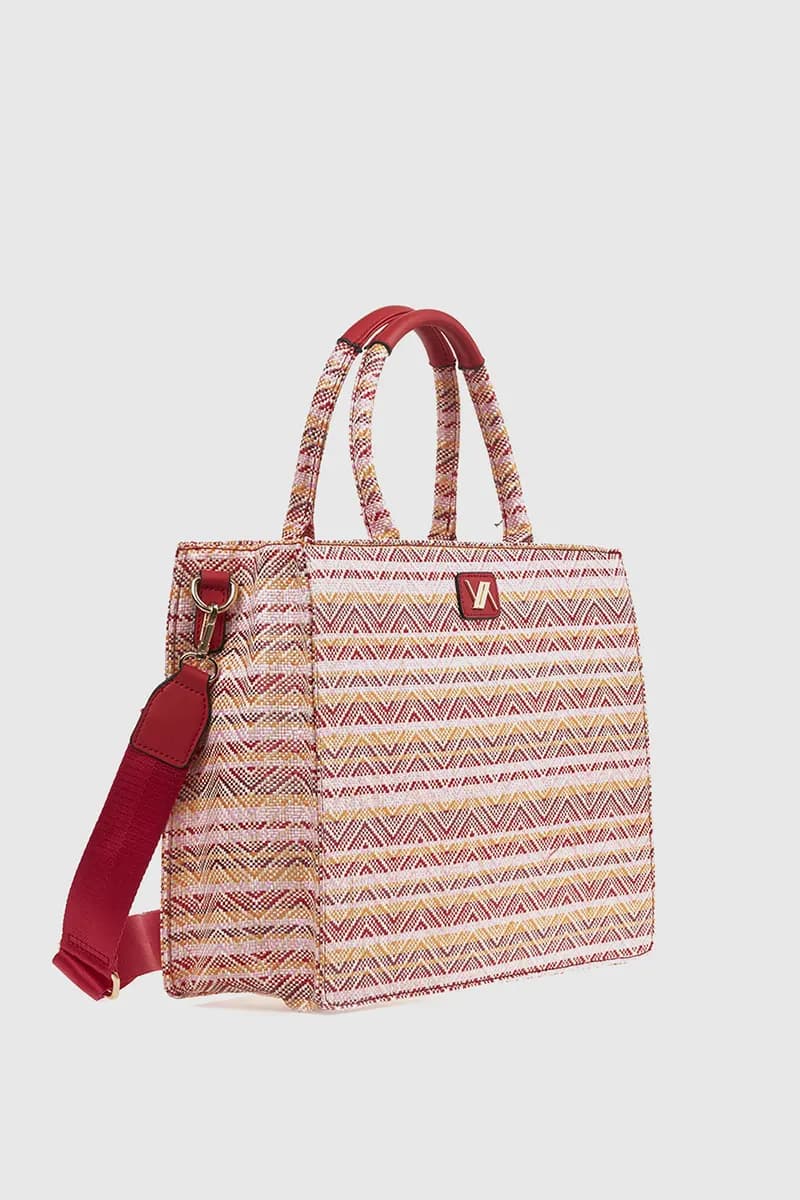 VERDE FASHION | Tote bag multicolor - 3