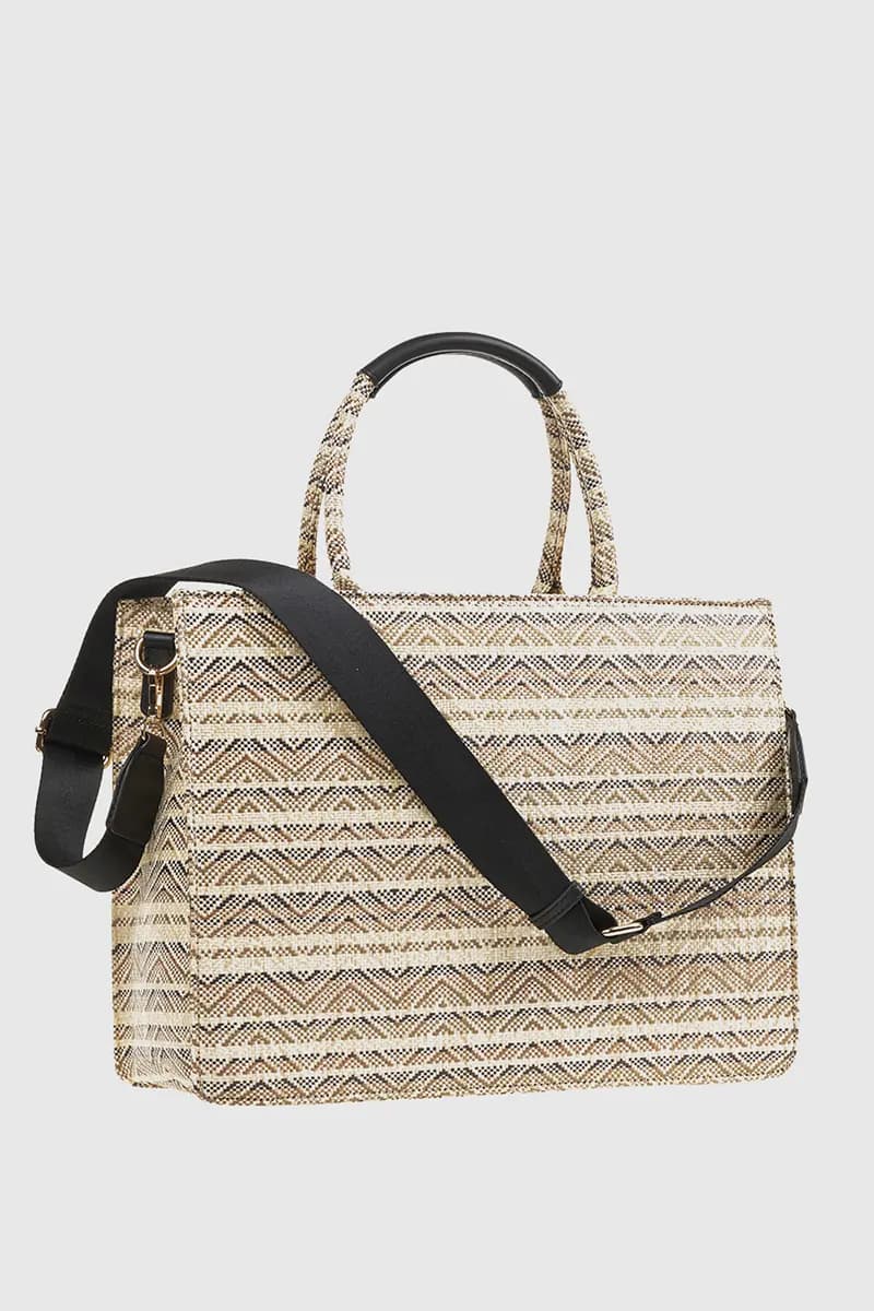 VERDE FASHION | Tote bag multicolor - 6