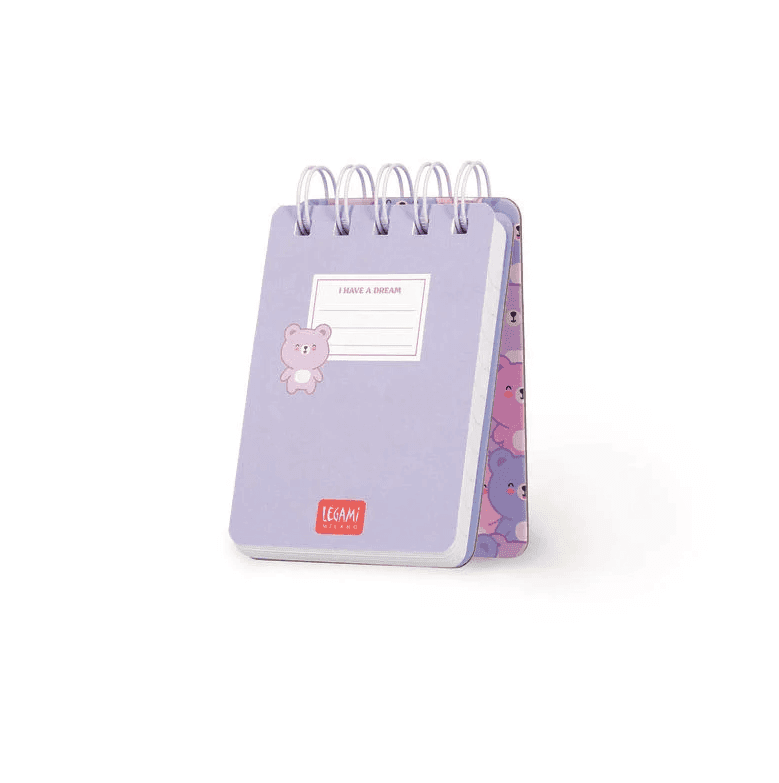 Legami - Mini Notebook a Spirale a tema Teddy Bear (MNOTS0028) - 2