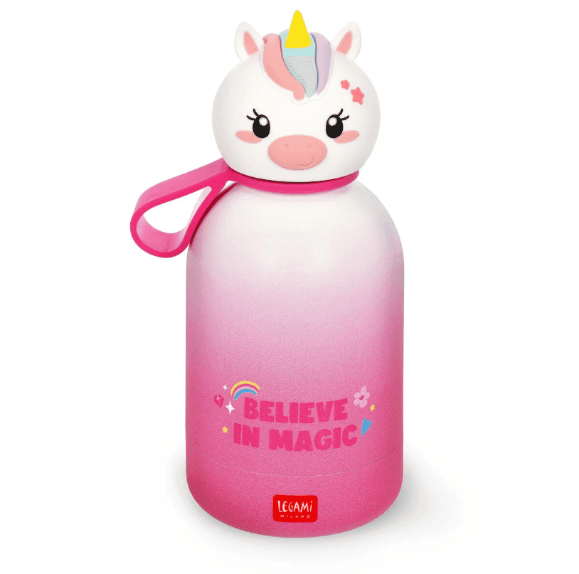 Legami - Borraccia Termica per Bambini - Hot&Cold BFF - Unicorn (KSSB0001)