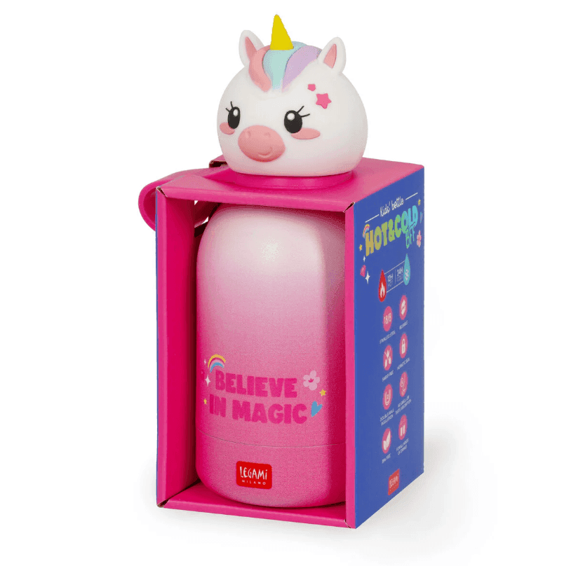 Legami - Borraccia Termica per Bambini - Hot&Cold BFF - Unicorn (KSSB0001) - 5