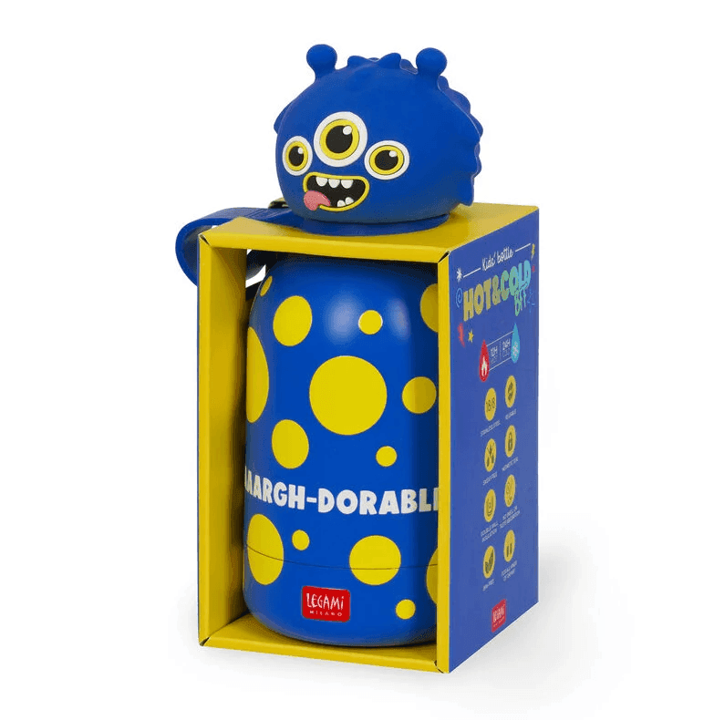Legami - Borraccia Termica per Bambini - Hot&Cold BFF - Monster (KSSB0002) - 5