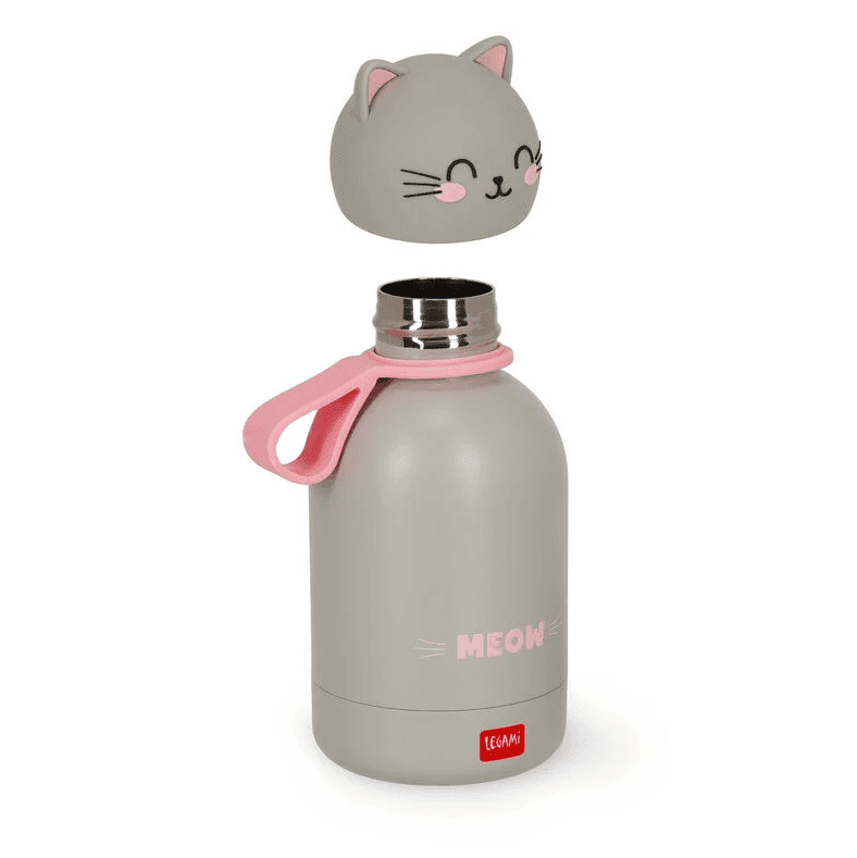 Legami - Borraccia Termica per Bambini - Hot&Cold BFF - Kitty (KSSB0003) - 3