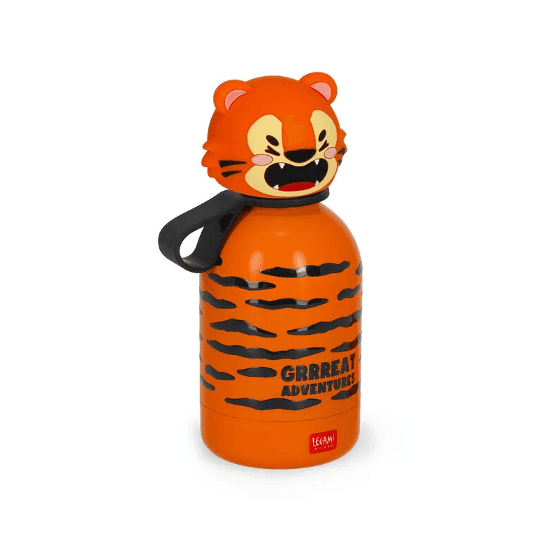 Legami -  Borraccia Termica per Bambini - Hot&Cold BFF - Tiger (KSSB0004) - 2