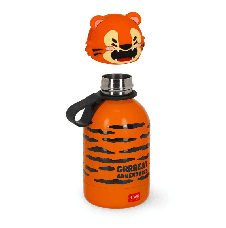 Legami -  Borraccia Termica per Bambini - Hot&Cold BFF - Tiger (KSSB0004) - 3