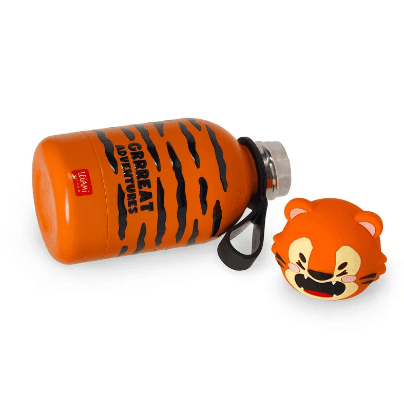 Legami -  Borraccia Termica per Bambini - Hot&Cold BFF - Tiger (KSSB0004) - 4