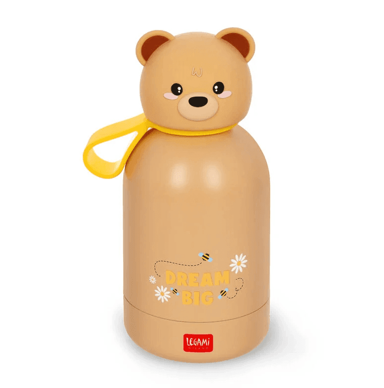 Legami - Borraccia Termica per Bambini - Hot&Cold BFF - Teddy Bear (KSSB0006)
