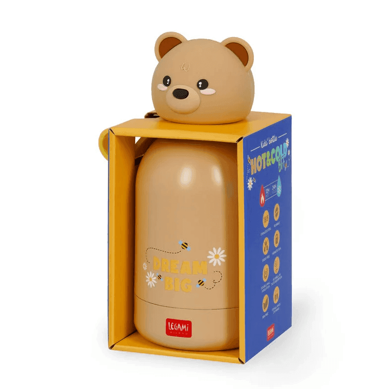 Legami - Borraccia Termica per Bambini - Hot&Cold BFF - Teddy Bear (KSSB0006) - 5
