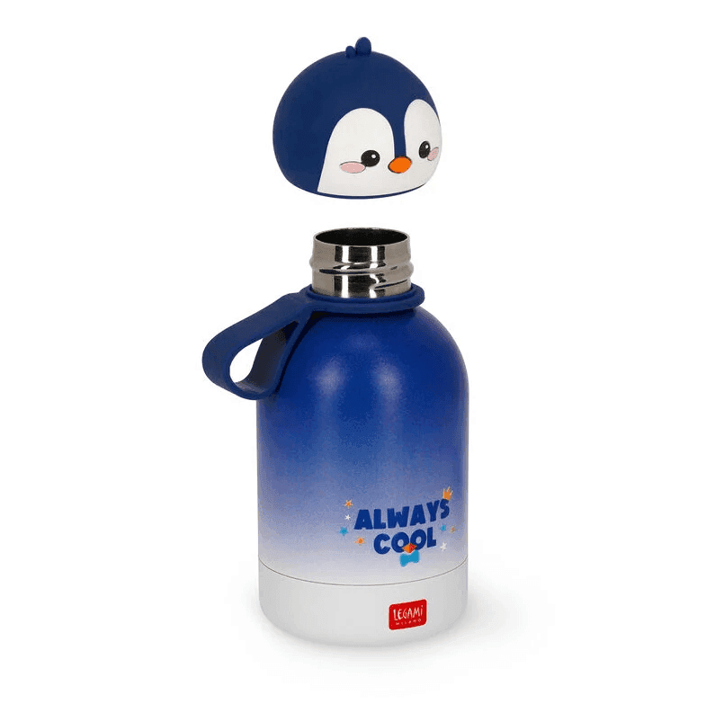 Legami - Borraccia Termica per Bambini - Hot&Cold BFF - Penguin  (KSSB0007) - 3