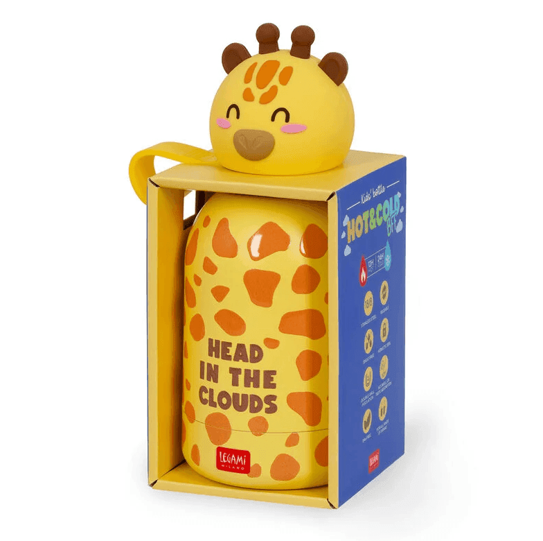 Legami - Borraccia Termica per Bambini - Hot&Cold BFF - Giraffe (KSSB0008) - 5