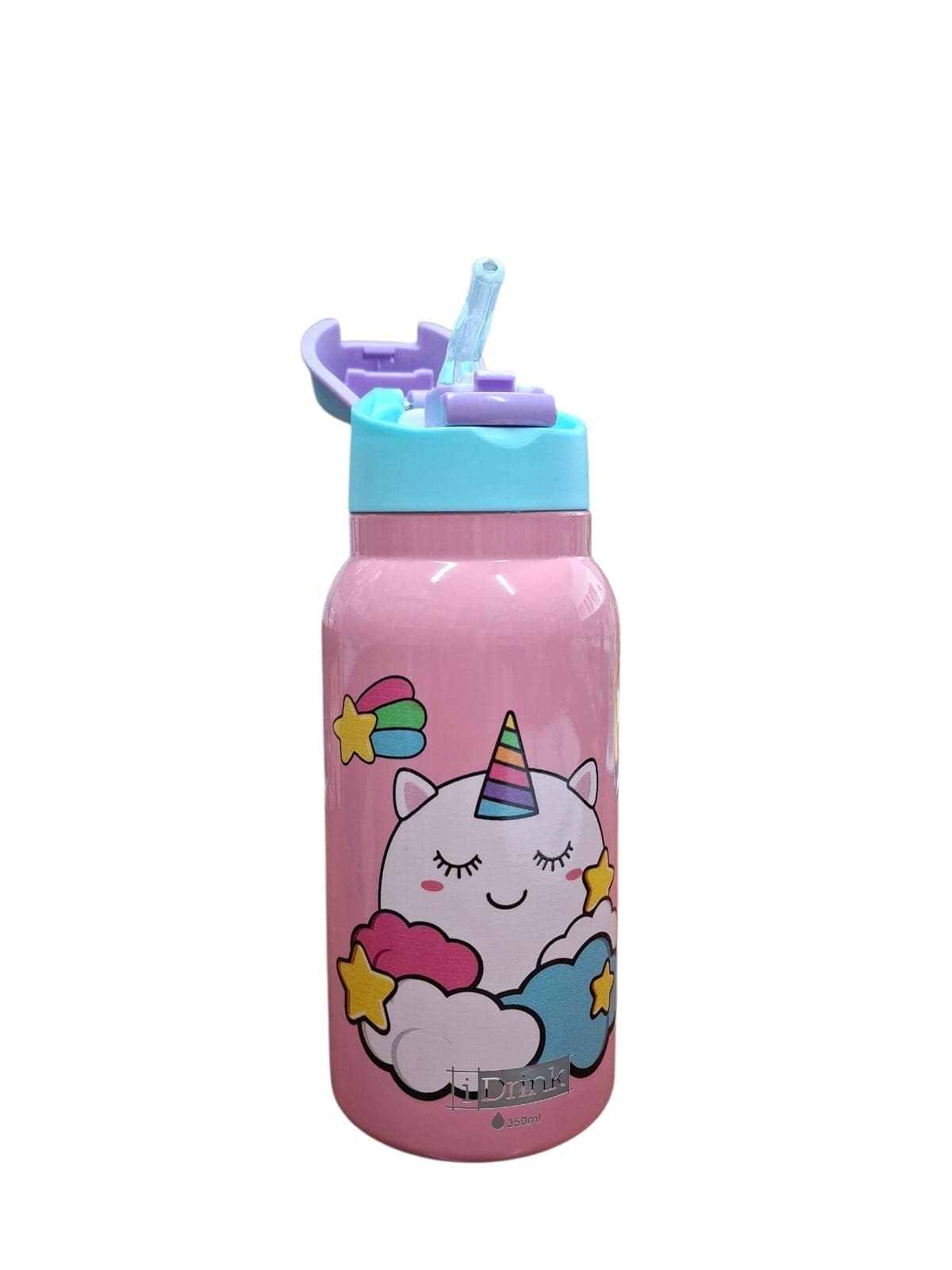 i-Total - I DRINK Bottiglia termica “Unicorn Kids” con tappo richiudibile (ID0513) - 2