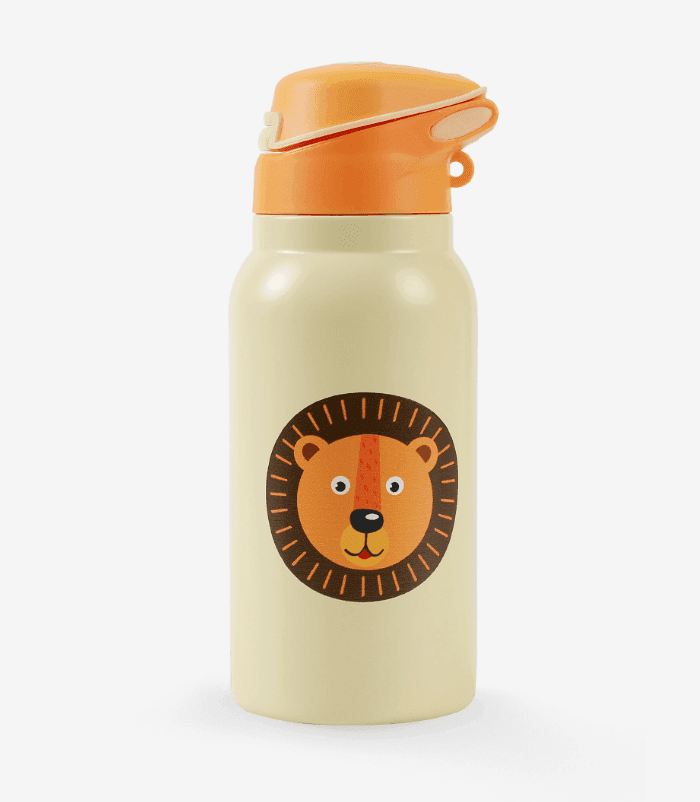 i-Total - I DRINK Bottiglia termica “Animals kids” con tappo richiudibile (ID0510)