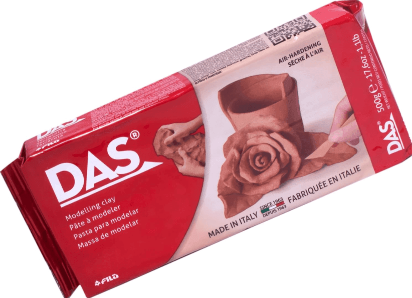 DAS Terracotta, Pasta per modellare, 500 grammi (F387100) - 2