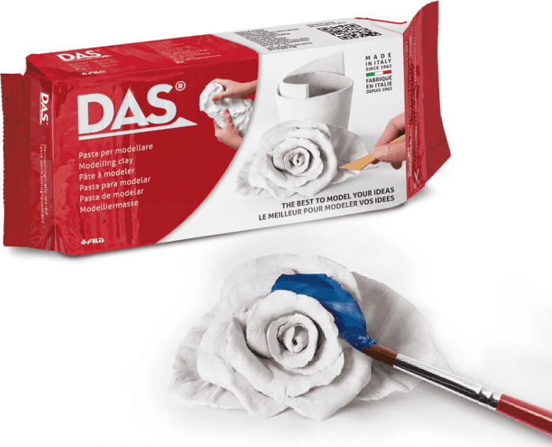 DAS - Pasta per modellare Panetto Bianco 500 gr. (F387000)
